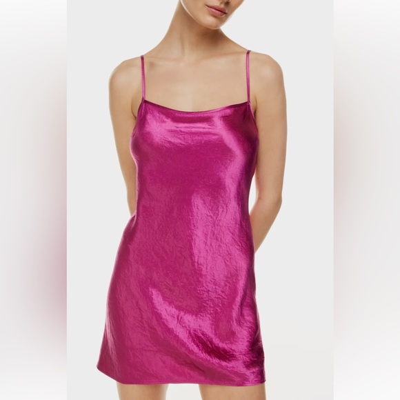 ✨Aritzia Babaton Romero Dress Gloss Green BNWT🌿 - Picture 4 of 4